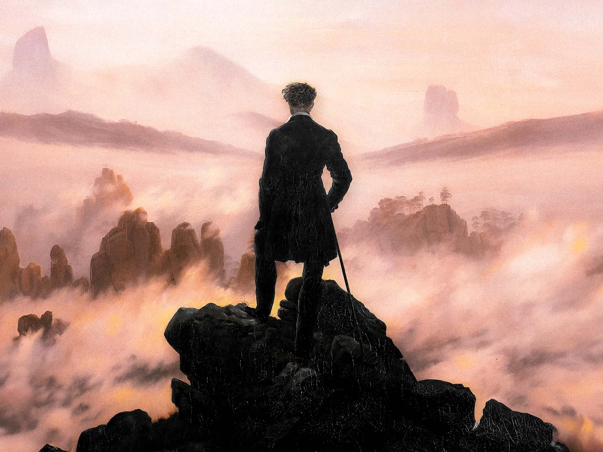 Person in contemplation
